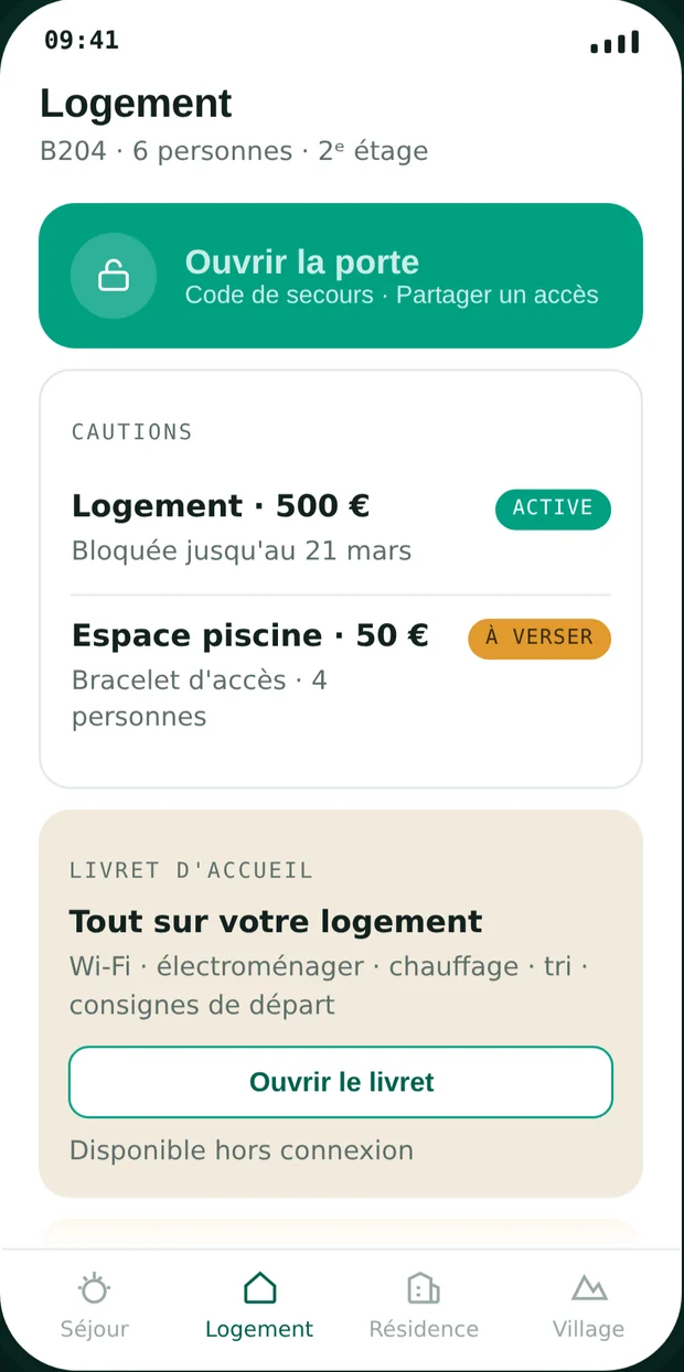Logement — accès, cautions, livret d'accueil, confort et consommations.
